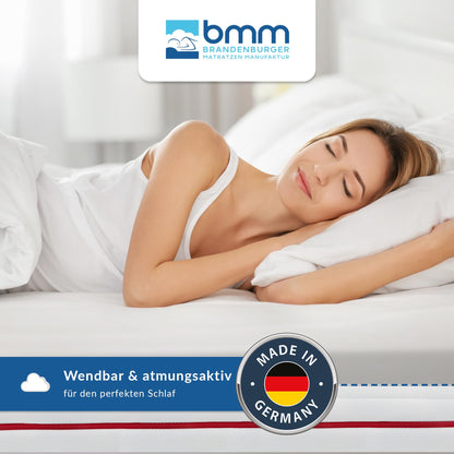BMM Klassik 19 Kaltschaummatratze - 140x200 H5 Ultra fest