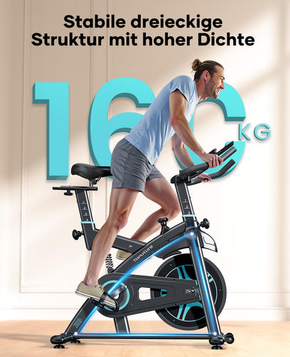 FITGYM Heimtrainer Ergometer 2025 – App, Magnet, Ultraleise