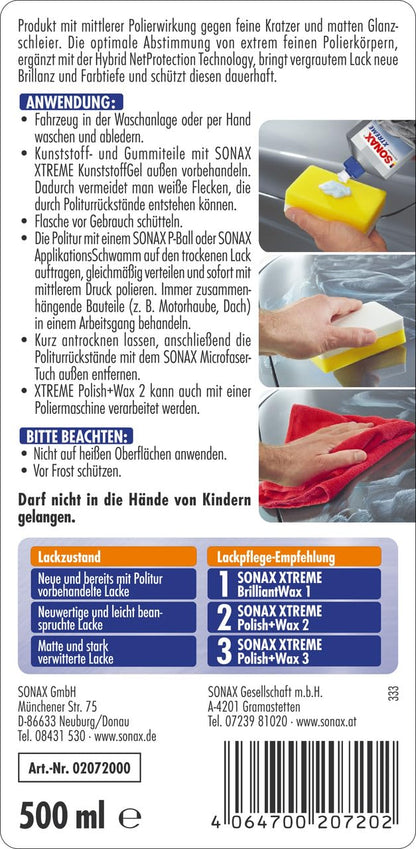 SONAX XTREME Autopflege Set Aussen (8-teilig) - inkl. Tasche