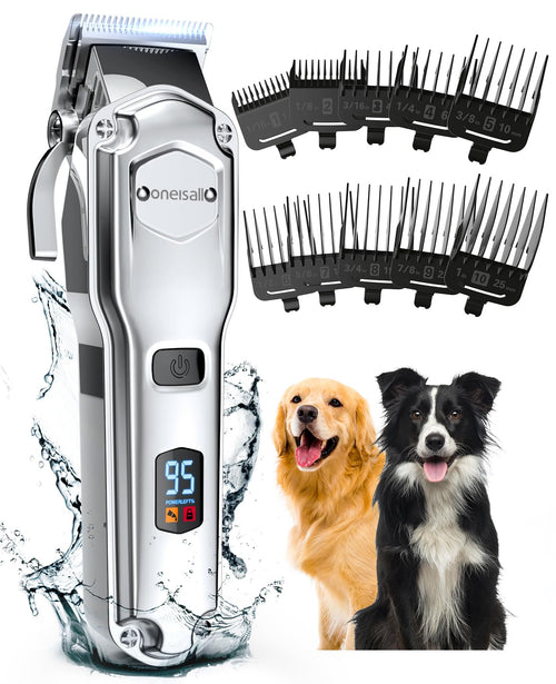 oneisall Hundeschermaschine RFC-676, kabellos und wasserdicht