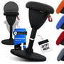 SteinLife Cone Bürohocker Ergonomisch. Konischer, höhenverstellbarer Hocker. Fördert dynamisches Sitzen mit Schwingeffekt im Büro.