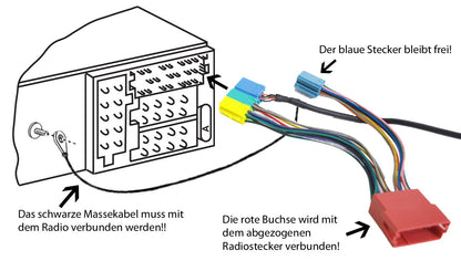 BlueMusic Bluetooth Audio Adapter 8pin für Audi, VW, Seat und Skoda