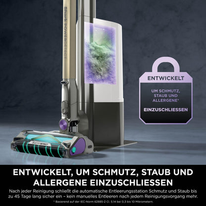Shark PowerDetect Clean & Empty Haustier-Akku-Staubsauger - Grau