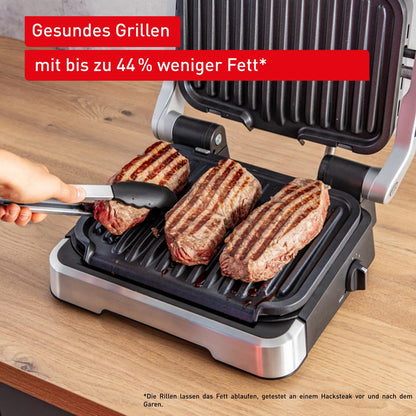 Tefal OptiGrill 4in1 Kontaktgrill mit Backschale - GC776D10