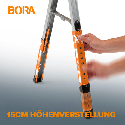 Bora Portamate Speedhorse XT Sägeböcke 2er Set höhenverstellbar Orange