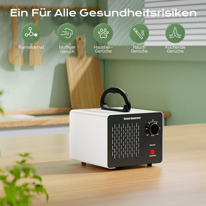 CFEN Ozongenerator hs-02, 60000 mg/h Ozon Luftreiniger bis 320 m²