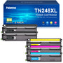 Palmtree TN248XL Toner Kompatibel für Brother - Schwarz