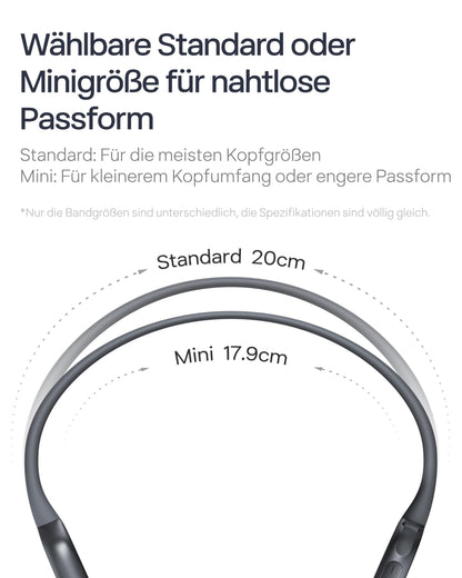 SHOKZ OpenRun Pro 2 Mini Knochenschall-Sportkopfhörer, Schwarz
