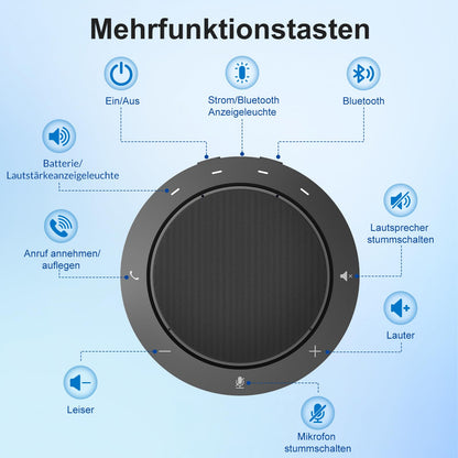 N newline NewPie 31 Konferenzlautsprecher mit Mikrofon und Bluetooth