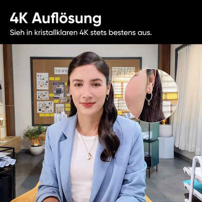 Insta360 Link PTZ 4K Webcam mit KI-Tracking und 1/2"-Sensor