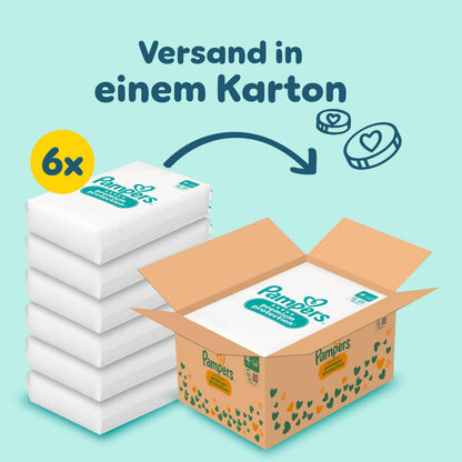 Pampers Premium Protection Windeln Grösse 4, 9–14 kg, 186 Stück