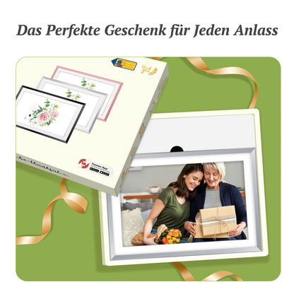 SmartFrame 10.1 Zoll WLAN Digitaler Bilderrahmen - Silber