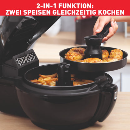 Tefal ActiFry Genius XL 2in1 Heissluftfritteuse - YV9708 Schwarz