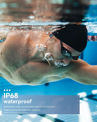 SANOTO S710 In-Ear Schwimmkopfhörer IPX8 Bluetooth 5.4 mit MP3