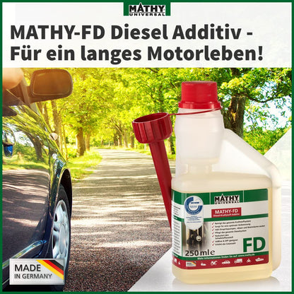 MATHY-FD Diesel Systemreiniger & Kraftstoffstabilisator 1,0l