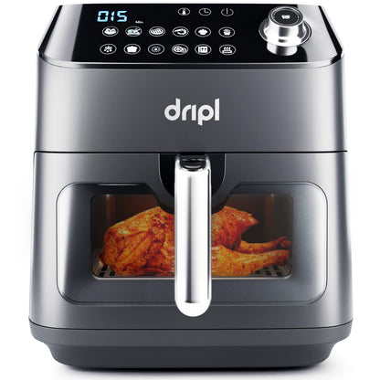 Dripl Heissluftfritteuse 5.7L – LCD Touchscreen AirFryer