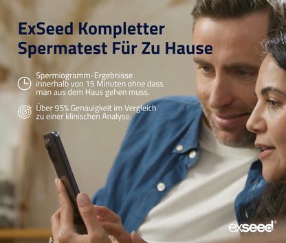 ExSeed Health Spermatest für zu Hause – 5 Tests