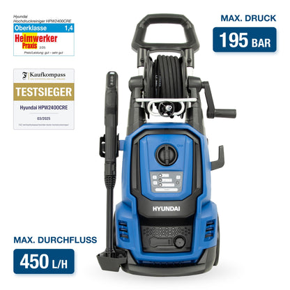 HYUNDAI HPW2400CRE Hochdruckreiniger - 195 bar / 2400 W