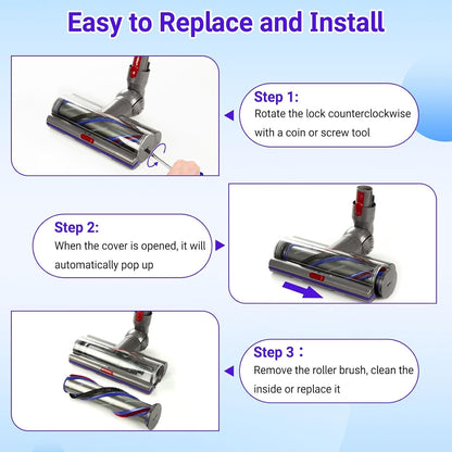 Dyson Torque Drive Elektrische Bodendüse - V7 V8 V10 V11 V15 Anti-Tangle