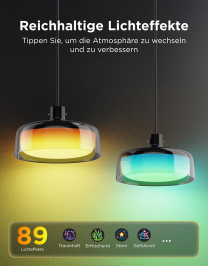 Govee H60C1 Pendelleuchte Esstisch, RGBIC Hängelampe mit Matter
