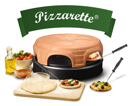 Emerio Pizzarette Original Pizzaofen 6 Pers. Terracotta PO-115848.1