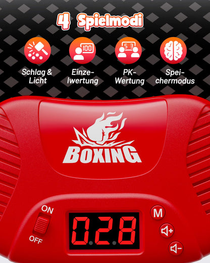 Kinder Boxsack Stehend Interaktiv – Musik, Licht & Aufblasbar