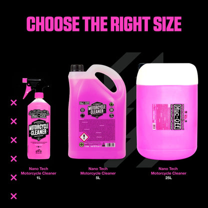 Muc-Off Nano-Tech Motorcycle Cleaner Motorradreiniger 5 l