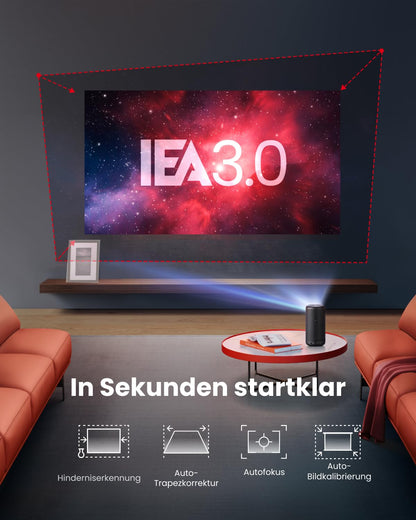 Nebula Capsule3 Mini Beamer – 1080p Smart Projektor GTV