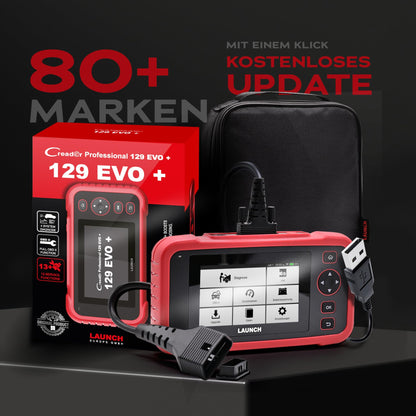 LAUNCH CRP 129 EVO+ V3 OBD2 Diagnosegerät mit 13 Servicefunktionen