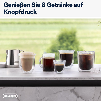 De’Longhi Rivelia Perfetto Kaffeevollautomat - Schwarz (EXAM440.35.B)