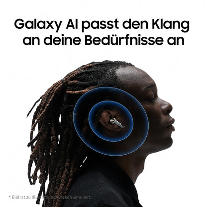 Samsung Galaxy Buds3 Pro In-Ear Bluetooth-Kopfhörer mit ANC, Silver