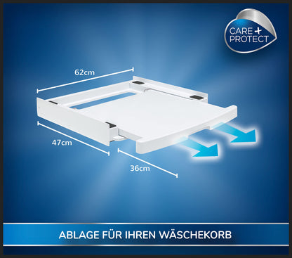 CARE+PROTECT Zwischenbaurahmen – Waschmaschine Trockner Verbindung