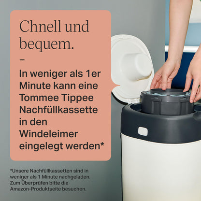 Tommee Tippee Twist & Click Advanced Nachfüllkassetten - 16er-Pack