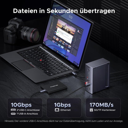 UGREEN Revodok Pro USB-C Dockingstation CM843 Triple Display 100W