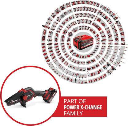 Einhell GE-PS 18/15 Li Akku-Astkettensäge – Power X-Change Bag Kit