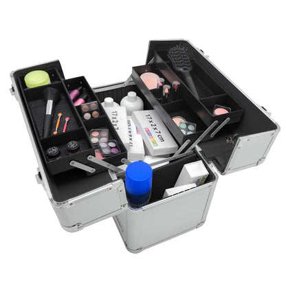 anndora Werkzeugkoffer lang Universal L45x23x34 cm - Silber