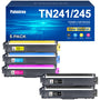 Palmtree TN241 TN245 Toner kompatibel für Brother, 5er-Pack