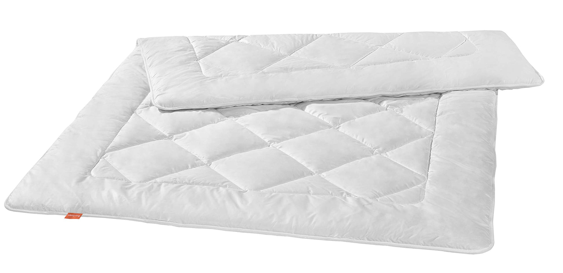 liebling Kamelhaardecke Ganzjahresdecke - 135x200 cm. In Naturfarbe. Bietet atmungsaktive Wärmeisolierung für ganzjährigen Schlafkomfort.