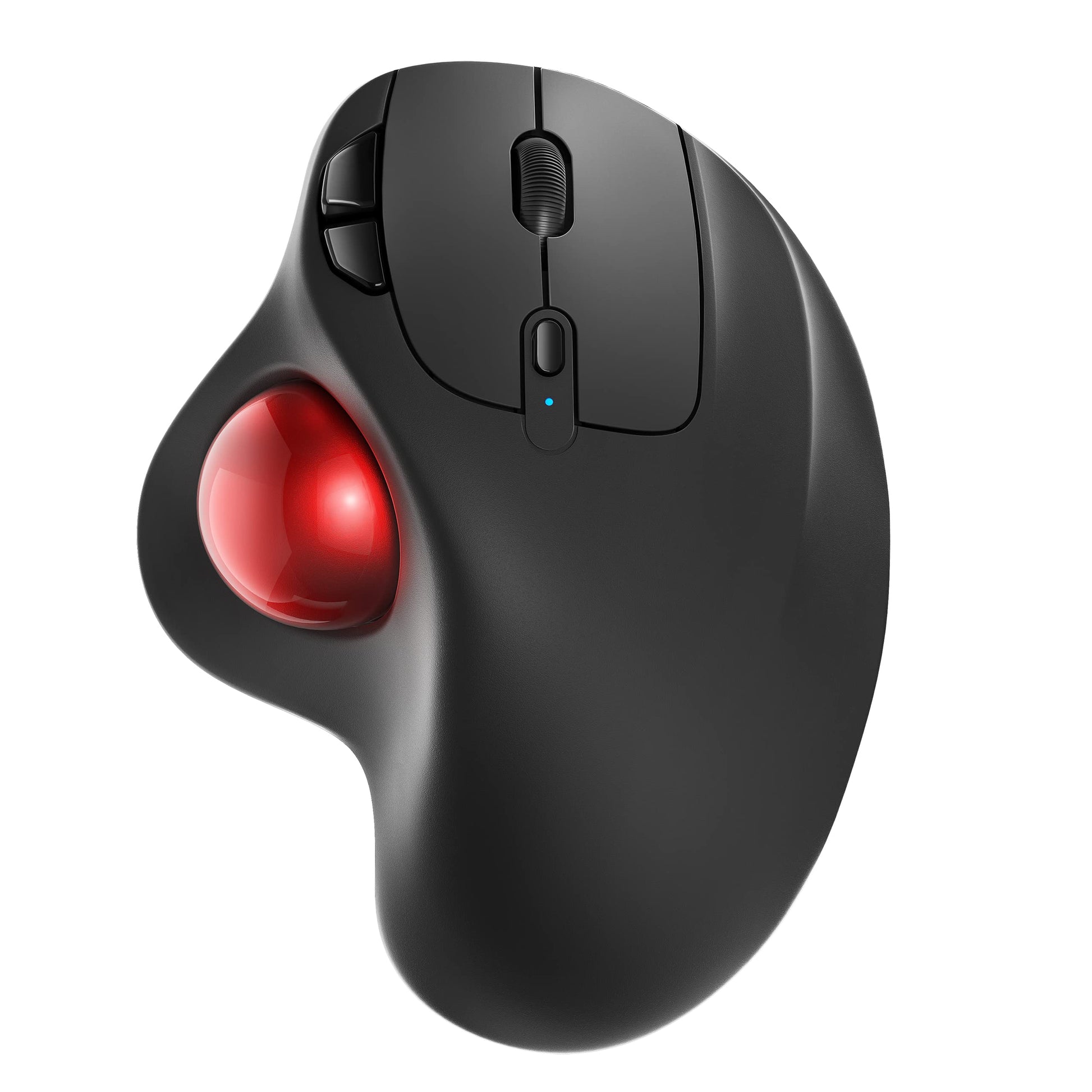 Nulea M501 Kabellose Trackball-Maus, ergonomisch, Bluetooth & 2,4 GHz mit Daumen-Trackball und sechs Tasten