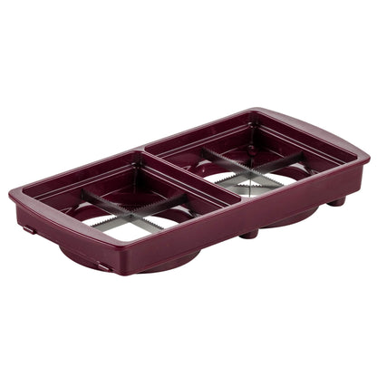 Genius Nicer Dicer Plus Gemüseschneider - 18tlg. Rubinrot