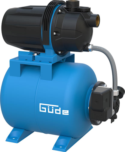 Güde HWW 6035 Hauswasserwerk – 19 Liter Kessel, 600 Watt