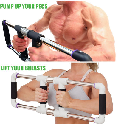 GoFitness Push Down Bar – Brusttrainer Krafttraining für Zuhause