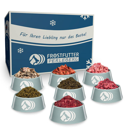 Frostfutter Perleberg Barf Highlight-Paket Hundefutter - 12kg Rind/Huhn