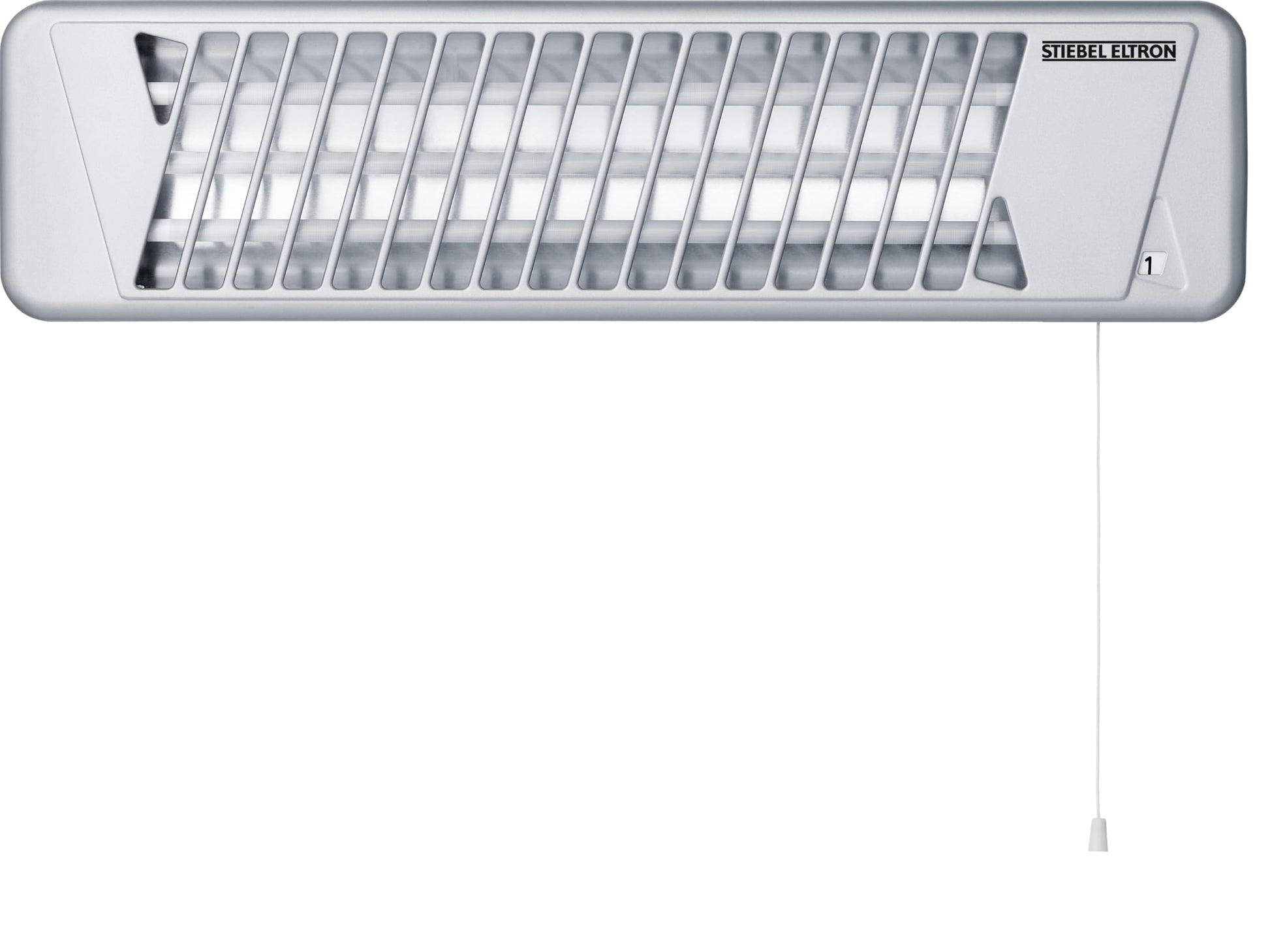 STIEBEL ELTRON IW 120 Infrarot-Quarzstrahler 1.2 kW - Weiss. Weisser, rechteckiger Infrarot-Quarzstrahler für 1.2 kW Heizleistung.