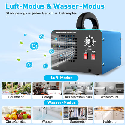 Kasakily Ozongenerator 28000mg/h Industriell – 2 Modi