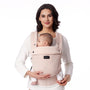 Momcozy Babytrage Air Mesh, ergonomisch mit X-Rücken, rosa