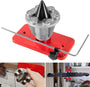 CTcar Präzisions-Messerauswuchtgerät 42-047 für Rasenmähermesser, Aluminium, 6 Magnete
