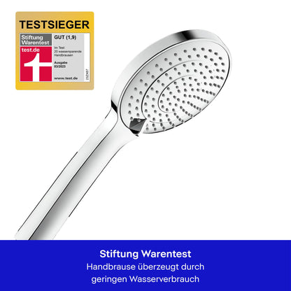 Duravit Duschsystem – Thermostat, wassersparend Chrom/Weiss