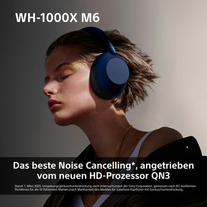 Sony WH-1000XM6 kabellose Noise-Cancelling-Kopfhörer Sand Pink