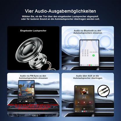Avylet 8'' Tragbares Carplay Android Auto Display mit Rückfahrkamera